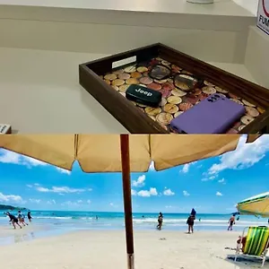  Apartamento Bombas/ Bombinhas, A 50m Do Mar, 2 Quartos, Com Churrasqueira Na Sacada, Ar E Wi-fi Brasil
